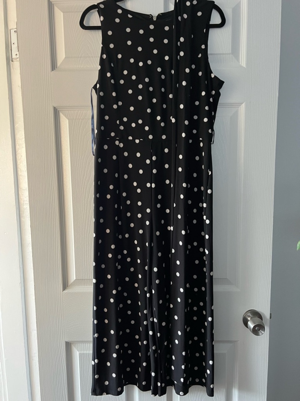 Tommy Hilfiger Black and White Polka Jumpsuit
